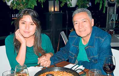 Los novios Carolina Orozco Gómez y Juan Carlos Gómez Montoya estuvieron en Ednia.