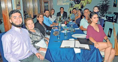 Cristian Gaviria Arias, Olga de Molina, María Luzby Molina Restrepo, Daniel Flórez Molina, Paula Valencia Molina, Fausto Plaza, 