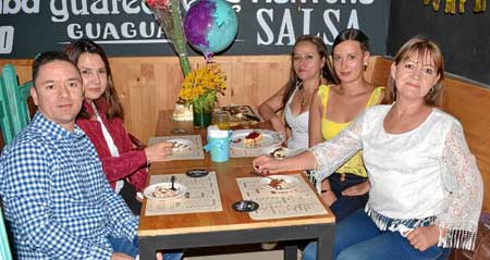 Andrés Felipe Escudero Galvis, Margarita María Delgado Vélez, María Leonor Gálvez Giraldo, Jéssica Tatiana Escudero Galvis y Luz