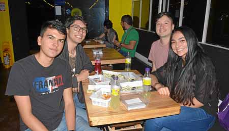 Juan Pablo Duque Posada, Daniel González Núñez, Mateo García Pantoja y Laura Vanessa Bermúdez Flórez .