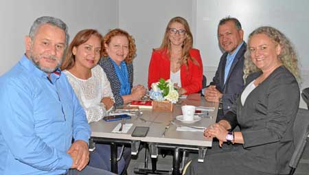 Álvaro Ortiz González, Lucía Prada Quintana, Carolina Venegas Ceballos, Sharim Toro Velásquez, Nelson Cárcamo y Margarita María 