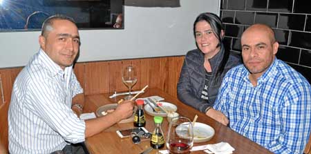 Ricardo Tabares Saldarriaga, Diana Lucía González Marín y Óscar Mario Grisales López.