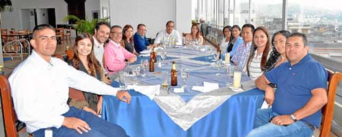 Fernando Sánchez, Daniela Cortés, Juan Felipe Robledo, Víctor Hugo Jiménez, Alejandra Soto, Guillermo Arias, Gilberto Robledo, N