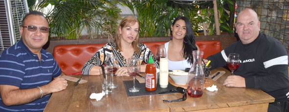 Ramiro Ordóñez León, Julieta Ángel Mejía, Maritza Galeano Muñoz y Gerardo Ángel Mejía.