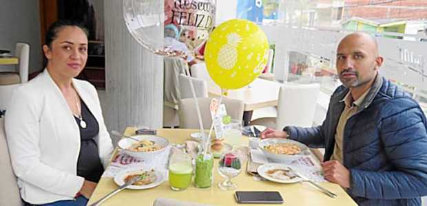 Kelly Arcila Giraldo celebró el cumpleaños de su esposo, Juan Manuel Betancur Noreña, en el restaurante Spago.