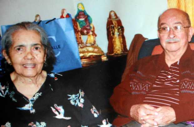 Mery Latorre Bedoya y Hernán Rincón Silva.