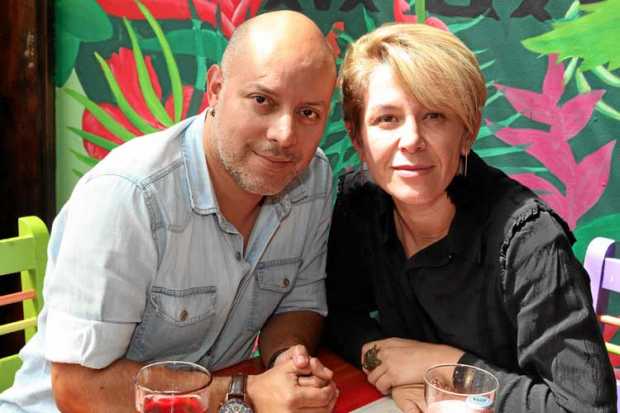 En el restaurante la Gringa Mexicana estuvieron Fernando Barragán y Valentina Mejía Amézquita.