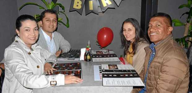 Lorena Giraldo Carvajal, Eduardo Mayorga Lizarralde, Ana María Mayorga Lizarralde y Jorge Buitrago Fierro.