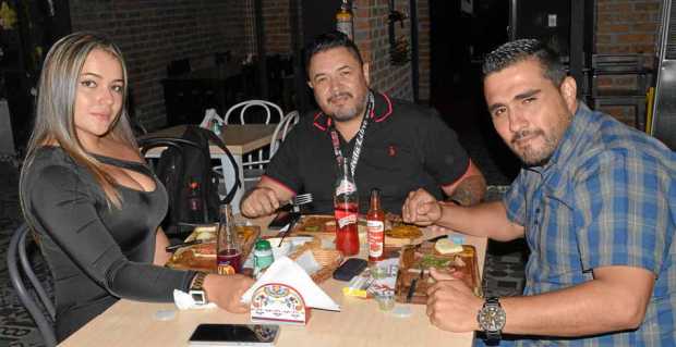 Valentina Castro Valencia, Luis Díaz Martínez y Federico Vásquez Fernández.