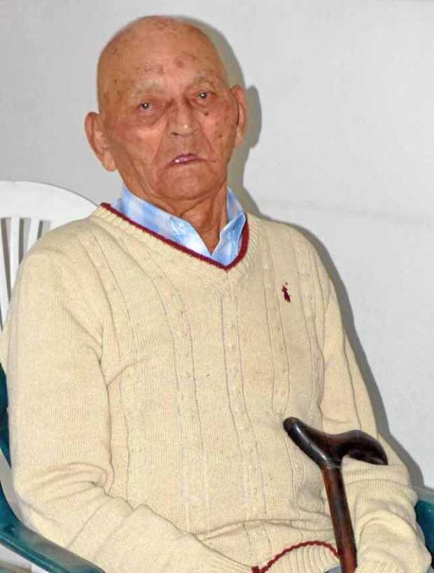 Miguel Antonio estuvo acompañado también de su hijo Fernando y sus nietos Miguel Ángel y Karen Sofía Cubides.