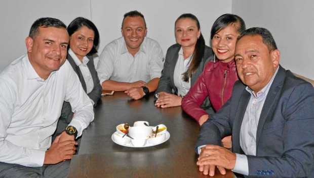Carlos Andrés Varón Barreneche, Pablo Arturo García Posada, Magaly Zambrano Quiroga, Marisol Acevedo Arenas, Cindy Alexandra Par
