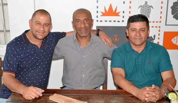 Gustavo Gómez Murillo, Francisco Cortés y Mauricio Duque Castaño se reunieron en un almuerzo en Tito Food & Drinks.