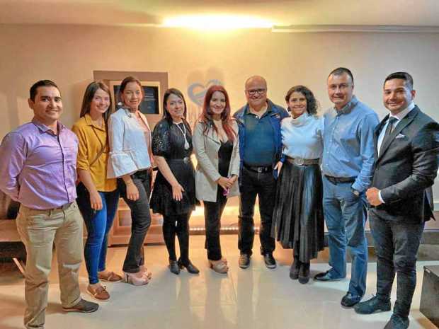 Diomar Tristancho, María Camila Ramírez, María Angélica de la Hoz, Victoria Eugenia Llanos, Victoria Eugenia Aguirre, Carlos Edu