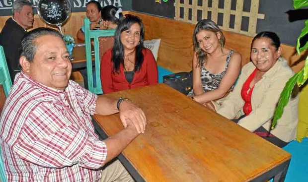 Gustavo Guzmán Aguilar, Yulieth Guzmán González, Alejandra Ospina Hoyos y Alba Marina González Sánchez.