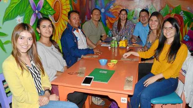 Andrea David Giraldo, Andrea Guarín, Yebraín Silva Castro, Alejandro Restrepo, Yulieth Ardila, Santiago Hortúa Tamayo, Natalia M