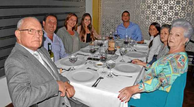 José Bonel Gómez, José Fernando Pérez, Clara Inés Gómez de Pérez, Manuela Salazar García, Juan Martín Pérez Gómez, Paulina Pérez