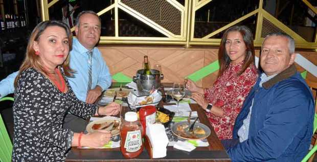 Valentina Jiménez Gómez, Jaime Alberto Cañaveral Osorio, Luz Amparo Rojas Londoño y Jorge William Cardona Arango.