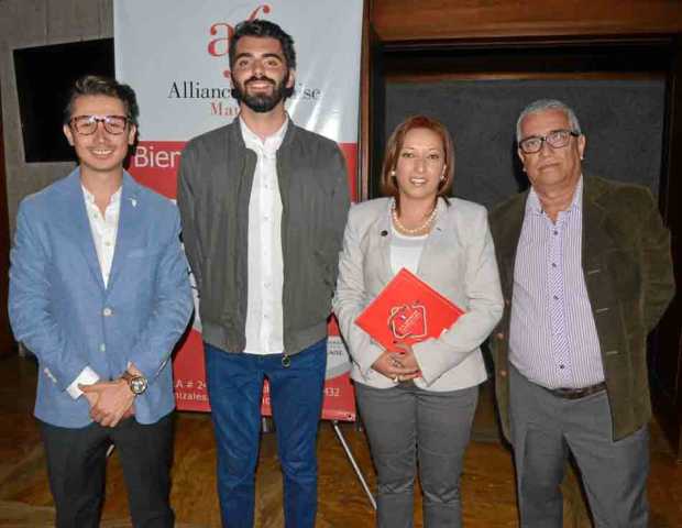 Juan Andrés Rojas Castillo, Julien Humbert, Marcela Echeveri Henao y Francisco Javier Marulanda Ospina.