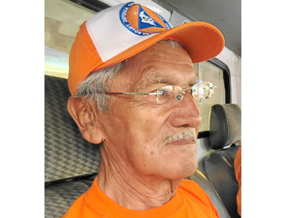 Jairo de Jesús Vélez, de 86 años.