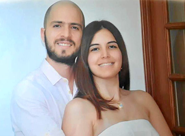 Foto / Henry Alberto Giraldo / LA PATRIA Daniel Arias Alonso y Daniela Mejía Girón.