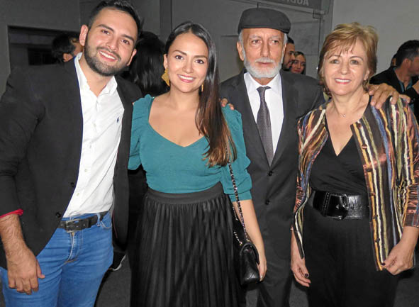 Andrés Moreno Betancur, Ana María Moreno Betancur, Héctor Fabio Moreno Pineda y Melva Stella Betancur Hernández.