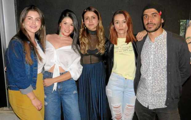 Fotos | José Fernando Tangarife | LA PATRIA Daniela Correa Gómez, Estefanía Quintero López, Laura Robayo Bermúdez, Melina Galleg