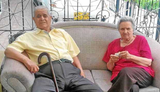 Gustavo Sánchez y su esposa, Mercedes Orozco.