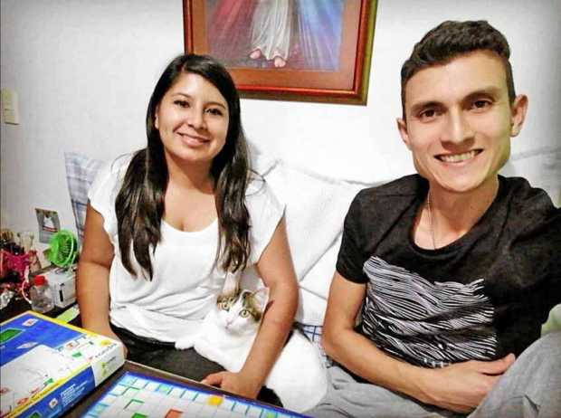 Anny Lorena Quiroz Figueroa y Cristian Calderón Carmona.