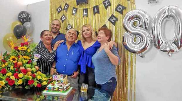 Foto | Henry Alberto Giraldo | LA PATRIA María Eugenia Marulanda Osorio, Jesús Marulanda Osorio, Jesús Marulanda Henao (homenaje