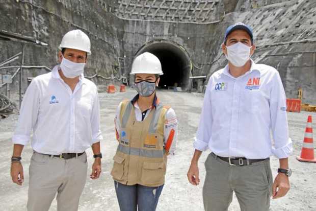 Santiago Pérez Buitrago, gerente general; Catalina García García, coordinadora de comunicaciones y Gustavo Adolfo López Correa, 