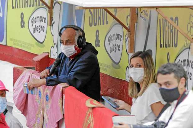 Los periodistas Guillermo Rodríguez y María Carolina Andrade.