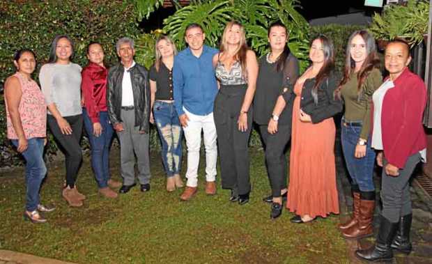 Foto/Argemiro Idárraga/LA PATRIA Fany Rubiela Gómez, Zuly Chaucanes, Ana Milena Alfaro, Luis Fernando Ocampo, María del Carmen C