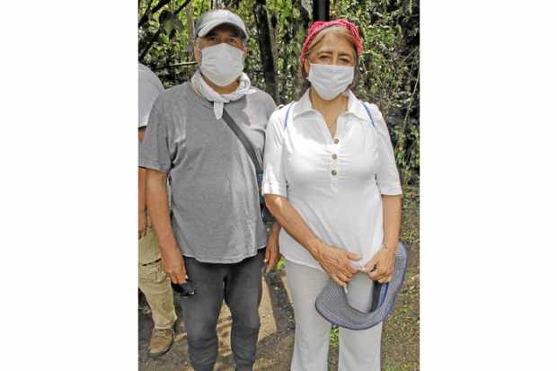 Diego Narváez y Alix Rey disfrutaron del recorrido