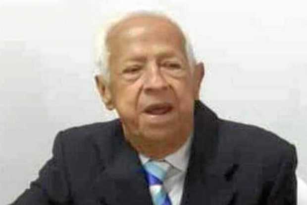 Pácora (Caldas) lamenta el fallecimiento en Manizales del docente jubilado Ovidio Osorio Cárdenas quien fuera docente en Pácora 