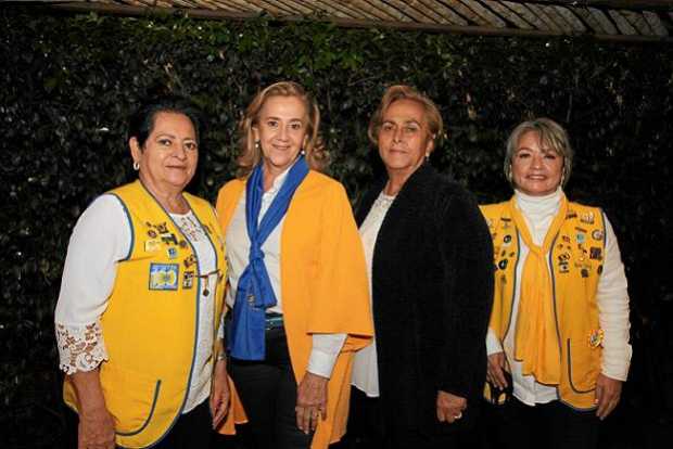 Luz Marina López Cardona, Gloria Inés Patiño Patiño, María Helena Tabares Osorio, María Cecilia García Ramírez.