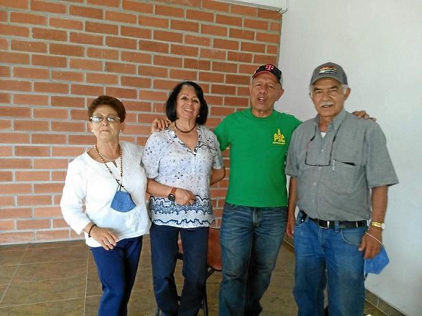 Ruth Echeverri, Marta Lucía Aguilar, Fernando Marín y Carlos Osorno.