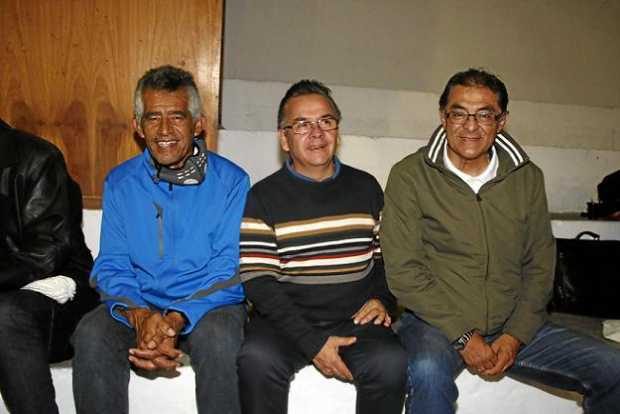 Carlos Arturo Henao, Martín Alonso Henao y Gabriel Fernando Cárdenas