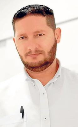 Daniel Arias, funcionario de la EPS Asmet Salud en el punto de atención de Anserma, falleció en Manizales. Trabajó en el hospita