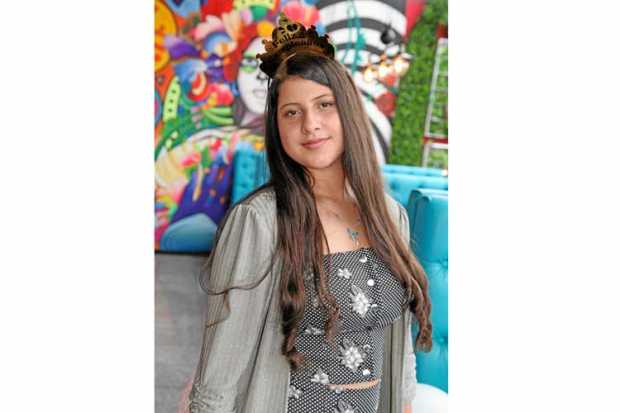 Xiomara Carolina Ramírez Aristizábal, quinciañera. 