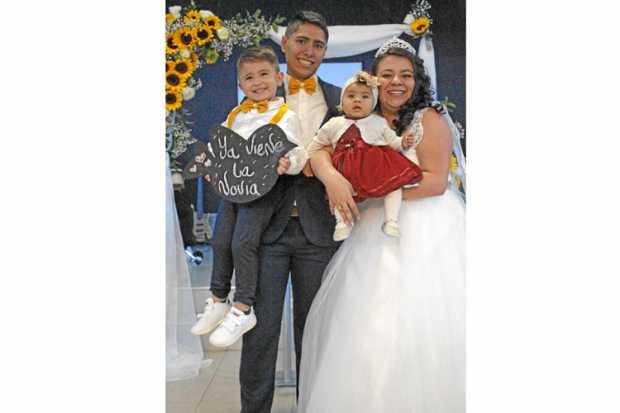 En la iglesia Cristiana Carismática de Manizales se llevó a cabo la boda de Juan Pablo Hoyos Hoyos y Luz Marilym Chávez Carrillo