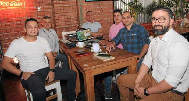 Fotos|Argemiro Idárraga|LA PATRIA Compartieron un almuerzo funcionarios de Fangulogística, un emprendimiento de Manizales para e