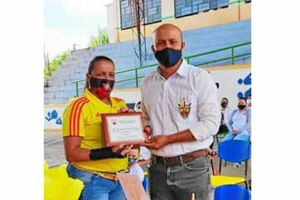 Los docentes de la Institución Educativa Mariscal Robledo del corregimiento de San Bartolomé (Pácora), exaltaron la labor del re