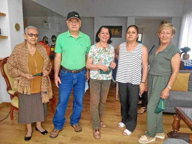 Marta Otálvaro, Jhon Jairo Cardona, Marta Lucía Aguilar, Marta Inés Ortiz, Olmery Cárdenas.
