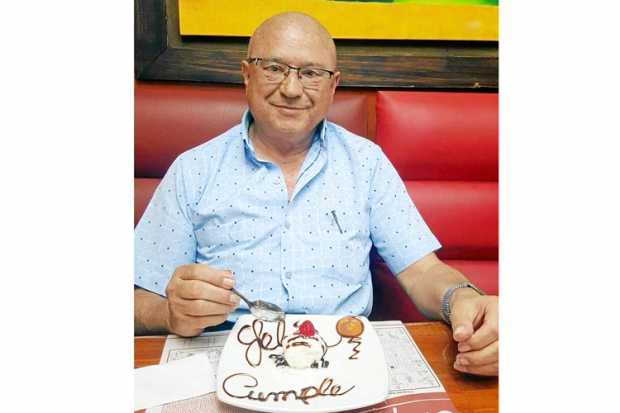 Horacio Arias Duque, exprofesor y autor del libro Cantos de Montaña, cumplió 77 años. Nació en Aguadas donde cursó sus estudios 