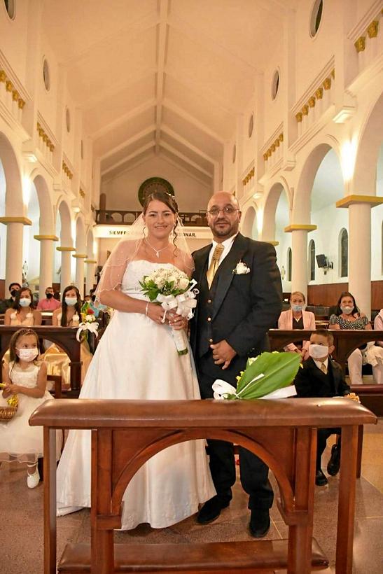 El pasado 16 de octubre se llevó a cabo el matrimonio católico de Darli María Rodríguez Giraldo y Javier Antonio Herrera Peters.