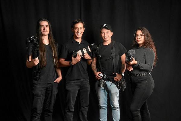 Fotos | archivo Particular | LA PATRIA     Cristian Urrea, Juan Augusto Cardona, Sebastián Rodríguez y Lania Velázquez.