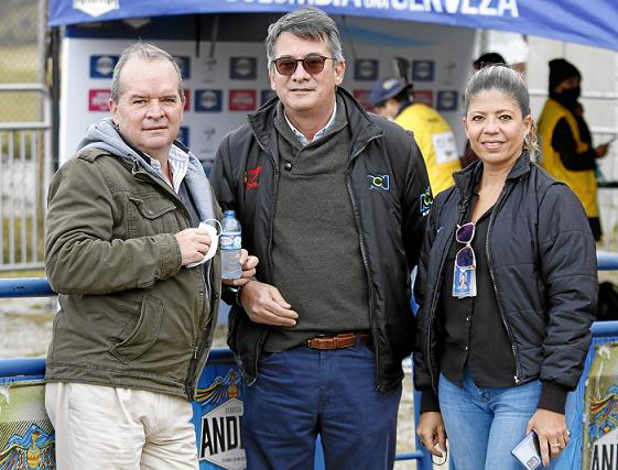 Foto | Darío Augusto Cardona | LAPATRIA    Acompañan a Nicolás Restrepo, director de LA PATRIA, Mauricio Giraldo, director de RC