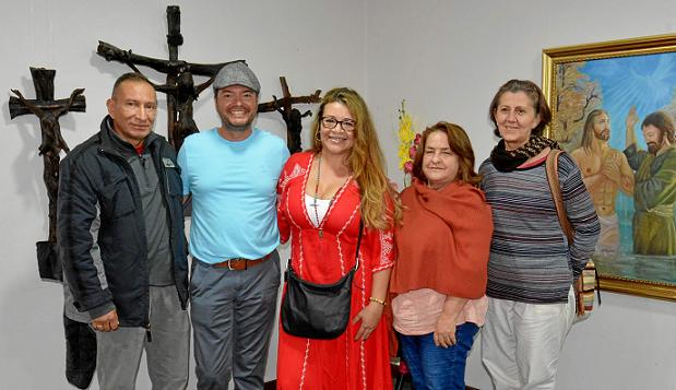 Homero Padilla Tamayo, Juan Carlos Álvarez Echeverri, Sandra Patricia Álvarez, Gloria Inés Giraldo y Noelia Ortiz Ospina.