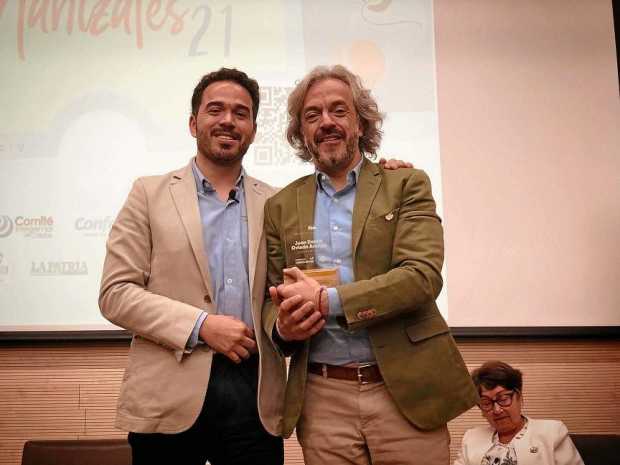 Durante la entrega de resultados del Informe de Calidad de Vida de Manizales 2021, Manizales Cómo Vamos en cabeza de su director