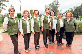 Fotos | Argemiro Idárraga | LA PATRIA    Damas voluntarias del Batallón Ayacucho: Ángela Zuluaga, Ruby López, Nelly Gómez de Ama